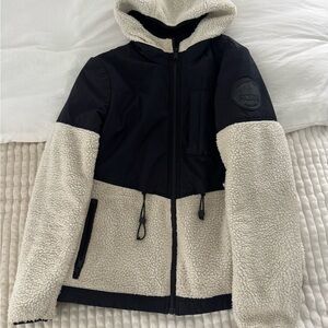 Pajar Black and Cream Fleece Jacket